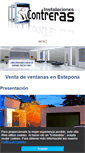 Mobile Screenshot of instalacionescontreras.com